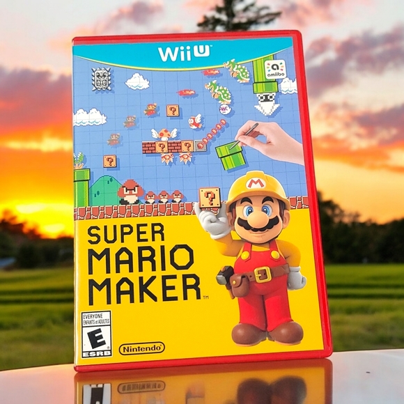 2015 Nintendo Wii U Super Mario Maker Video Game - Picture 1 of 5